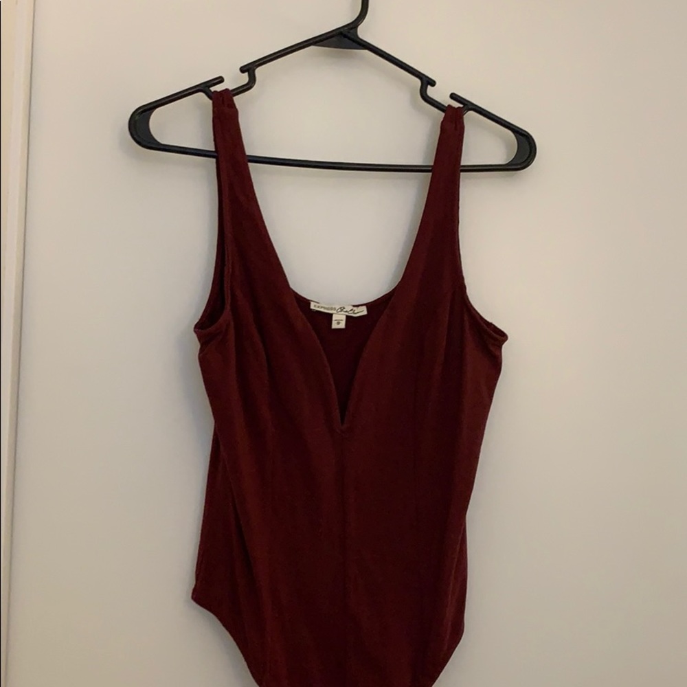 Plum bodysuit